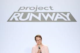 Bryce Black working it out on Project Runway
