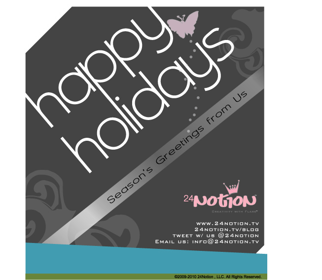 Happy Holidays from 24Notion
